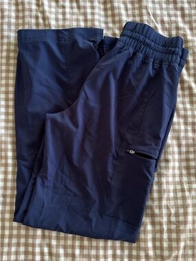Brand New Easy STRETCH Ellie Women's 5-Pocket High Waisted Wide Leg Scrub Pants